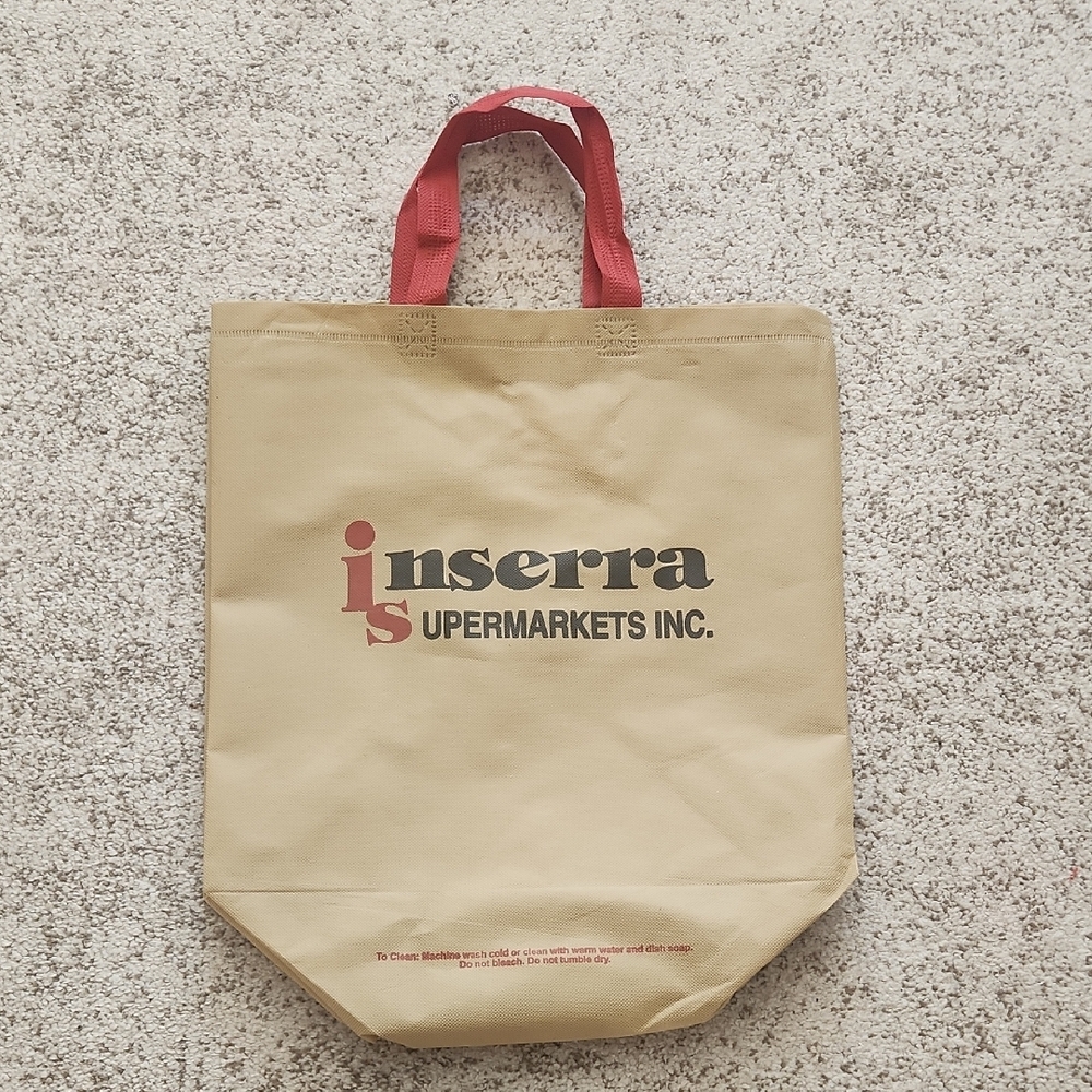 Inserra Supermarkets Tote Bag with Red Handles